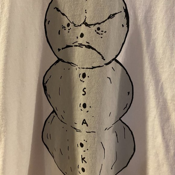 SAKE GRAPHIC LOGO Men’s Tee Shirt Large NWOT Pre-Washed - Picture 1 of 5
